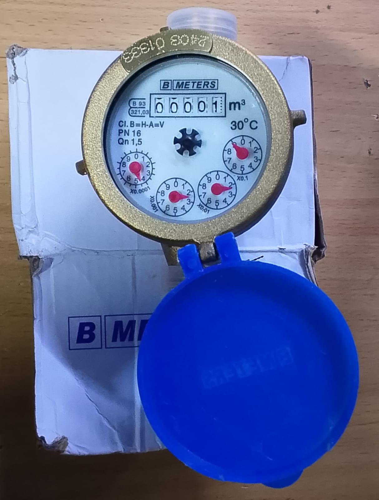 B METER 1/2''
